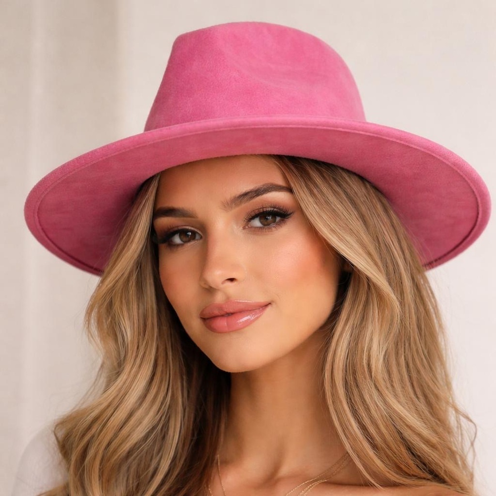 Elegant Pink Women's Hat